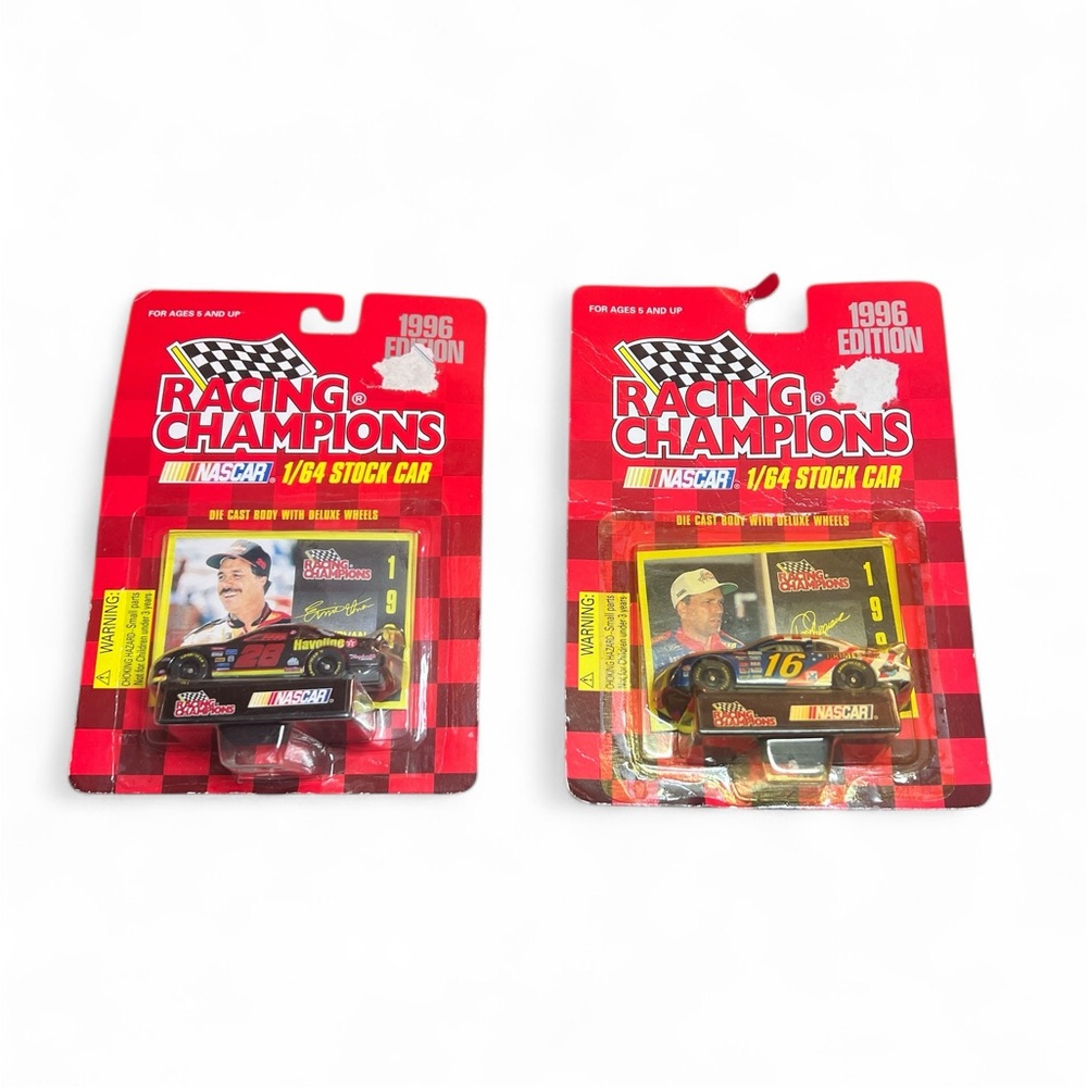 Pair 1996 Nascar Racing Champions 1:64 Die Cast #28 Irvan #16 Ted Musgrave